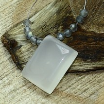 Onyx Smooth Square Labradorite Beads Briolette Natural Loose Gemstone Jewelry - £5.10 GBP