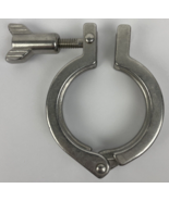 2&quot; Tri Clamp with Wing Nut Stainless Steel 304 Heavy Duty Sanitary Clamp... - $24.42 CAD