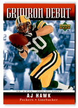 2006 Upper Deck Gridiron Debut #1GD-AH A.J. Hawk NM-MT ID:73657 - $1.97