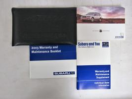 2003 Subaru Forester owners manual [Paperback] Subaru - $19.50