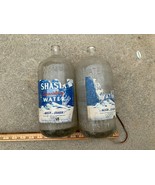 Vintage Seltzer Soda Bottle Shasta Water  Clear San Francisco label - $860.53 MXN
