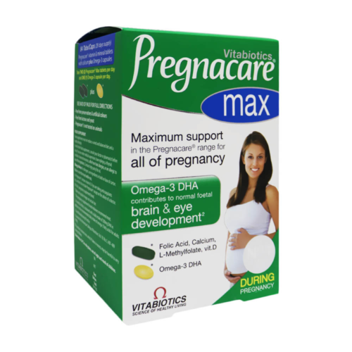 Vitabiotics Pregnacare Max Tablets Plus Omega 3 - 84 Capsules