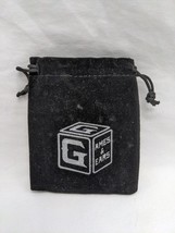 Games And Ears Black RPG Dice Bag 3&quot; X 4&quot; - $13.55 CAD