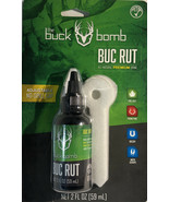 Buck Bomb Buc Rut 2 oz. With Adjustable Cap - Hunting - New-SHIPS N 24 H... - £6.00 GBP