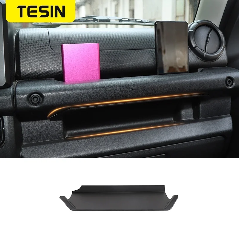 TESIN Stowing Tidying Car Copilot Armrest Handle Storage Box Partition - £25.17 GBP