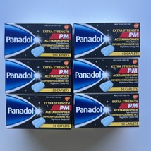 Pack of 6 Panadol Extra Strength PM Caplets 50 Count EXP 05/24 - £22.79 GBP