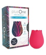 plusOne Clitoral Stimulating Rose Vibrator with USB charging cable, 10 P... - £17.22 GBP