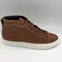 ALFANI Men’s Jensen Tan Mid-top Lace-Up Comfortable Sneakers Shoes Size 8.5 - $38.12