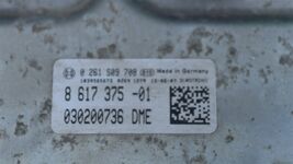 2014 BMW 320I DME Control Module Computer Ecu Ecm Pcm 8617375 image 2