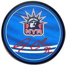 Jonathan Quick Autographed New York Rangers Reverse Retro Puck Signed CO... - £74.55 GBP