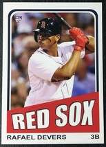 1989 Topps Style Rafael Devers Rookie Custom Card - MINT - Boston Red Sox - £1.58 GBP