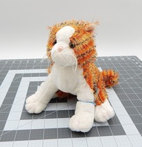 Ganz Webkinz Striped Alley Cat Tabby Stuffed Plush HM042 With Code Orange Black - £23.96 GBP
