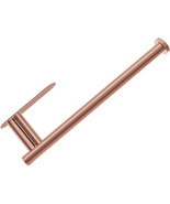 Heavy Duty Rose Gold Paper Towel Holder Under Cabinet-Double Rod Bearing... - £9.37 GBP