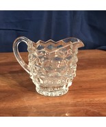 Vintage Original Fostoria American Pattern Crystal Creamer Pitcher Glass... - £6.16 GBP