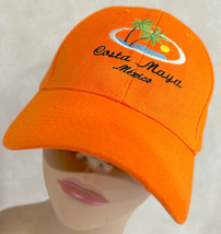 Costa Maya Mexico Orange Adjustable Baseball Cap Hat - £12.90 GBP