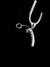 NUDE sterling pendant /Male Figural necklace / Vintage Gay Interest / erotic Pha - £147.53 GBP