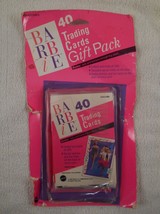 Vintage 40 Unused Mattel Barbie Trading Cards Gift Pack w/ Reusable Purse in Pkg - £3.07 GBP