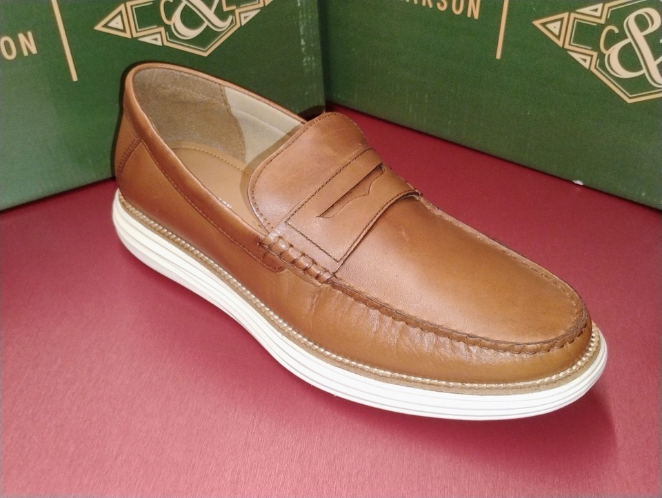 Curt And Larson Mens # 11 Jaywick 77178 Brown Leather Derby Dress Shoes New /Box Item image 2