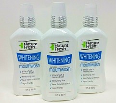 ( LOT 3 ) NatureFresh Whitening Natural Peppermint Mouthwash 18 FL oz Ea... - €24,55 EUR