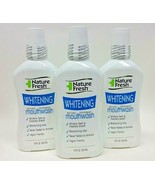 ( LOT 3 ) NatureFresh Whitening Natural Peppermint Mouthwash 18 FL oz Ea... - $38.98 CAD