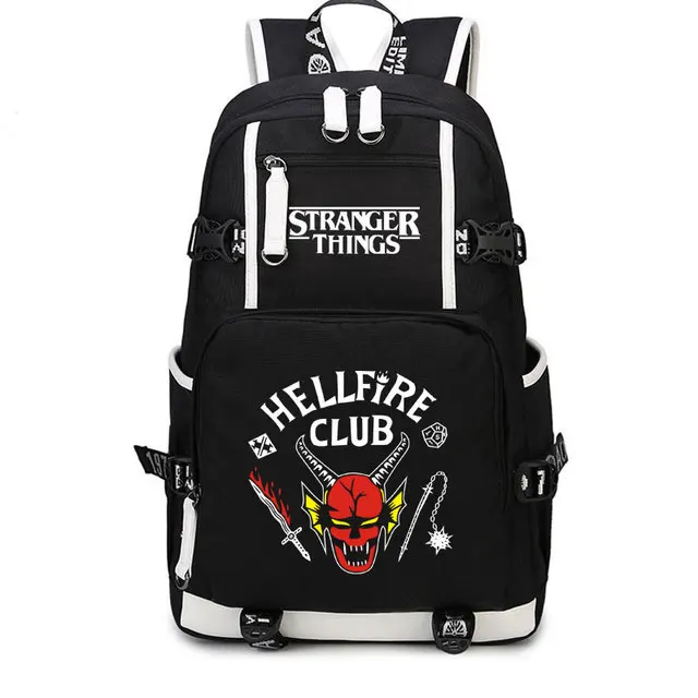 Stranger Things Season 4 Backpack For Men  Rechargeable School Backpack For Teen - $142.18