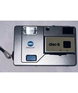 Vintage 1980’s Minolta Disc 5 Flash Camera Photography untested Free Shi... - $33.85 CAD