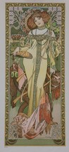 Mucha Foundation The Seasons Autumn 1900 Limited Edition Fine Art Lithograph S2 - £530.81 GBP