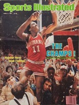 Sports Illustrated April 6 1981 Isiah Thomas Indiana First Cover Label R... - $39.59