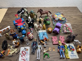 30+ McDonald&#39;s Toy Lot Junk Drawer Minecraft Lion King TMNT Mulan Disney... - $19.79
