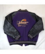 Vintage Magic Johnson&#39;s UNCF All Star Game 1992 Varsity Leather Jacket X... - $3,763.16 MXN