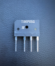 2Pcs TS6P05G Taiwan Semiconductor Single Phase 600V 6A Bridge Rectifier ... - $5.00