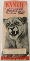 Vintage Wankie National Park Federation of Rhodesia and Nyasaland Brochure - £10.04 GBP