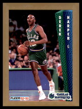 1992-93 Fleer #49 Derek Harper Dallas Mavericks - $1.98