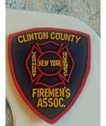 Clinton County NY Fire Department Patch Vermont Quebec - €6,11 EUR