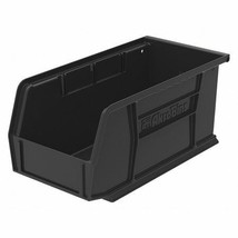 Akro-Mils 30230Black Hang &amp; Stack Storage Bin, Black, Plastic, 10 7/8 In... - £18.37 GBP