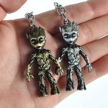 Handmade Handmade Alloy Keychain Home Decoration Figurines Anime Groot B... - £13.82 GBP