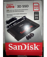 SanDisk Ultra 500GB 3D SSD, up to 560MB/s - $750.39 MXN