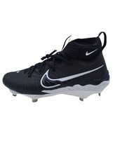 Nike Alpha Huarache NXT Metal Sz 12.5 Mens Black White Baseball Cleats D... - $106.22 CAD