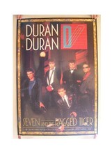 Duran Duran Poster Old Seven And The Ragged Tiger - $89.99