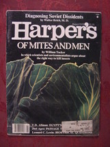 Harper&#39;s August 1978 William Tucker Jaroslav Hasek +++ - £6.79 GBP