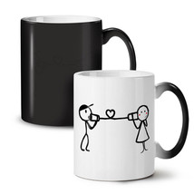 Love Cute Stick Guy NEW Colour Changing Tea Coffee Mug 11 oz | Wellcoda - £18.77 GBP