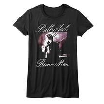 Billy Joel Piano Man Live Womens T Shirt Pop Music Album Cover Concert M... - $31.50+