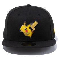NEW ERA × Pokemon 59 Fifty Pix Evoli Pikachu Blk Multi 7 3/8 58.7cm Schw... - £85.05 GBP