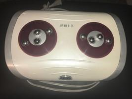 Home Medics Shiatsu Foot Massager Red White Silver Relaxation Health Heated - £12.69 GBP