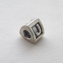 PANDORA ALE AUTHENTIC 925 STERLING SILVER ALPHA INITIAL LETTER &#39;&#39;J&#39;&#39; CHARM - €23,96 EUR