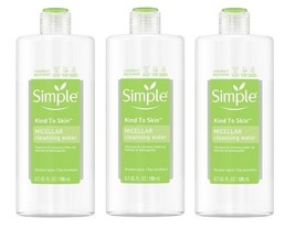 Simple Micellar Cleansing Water 6.7 fl oz each - Lot of 3 - £11.98 GBP