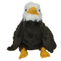 Wild Republic Bald Eagle Bird of Prey Zoo Plush Stuffed Animal 2012 8&quot; - £17.40 GBP