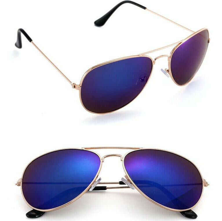 Navy blue pilot glasses, top gun aviator, retro, vintage - $9.99