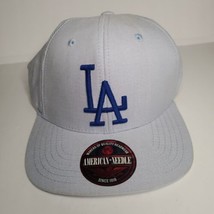 American Needle Los Angeles Dodgers Cap Blue White Stripes MLB Baseball Snapback - £19.77 GBP