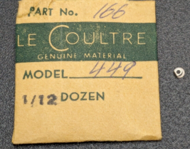 NOS Jaeger LeCoultre - Case Clamp - Cal. 449 - Part 166 - $21.77